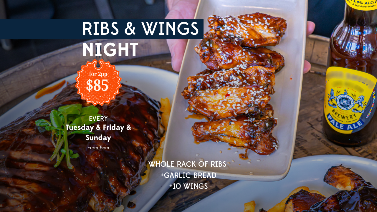 Searocks Ribs and Wings Night