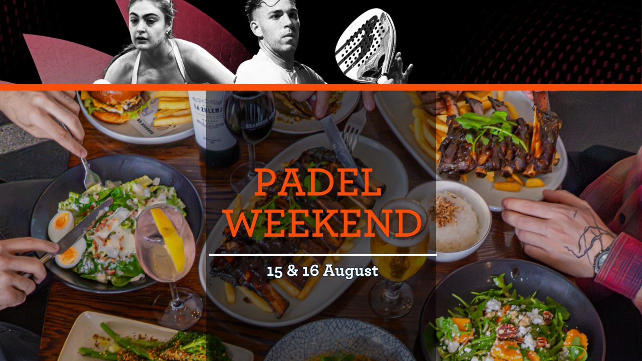 The Padel Invitational Weekend runs at the Opera House 15–16 August,